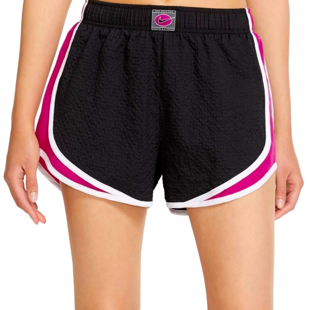 NEW Nike Womens Dri-FIT Icon Clash Textured Tempo Athletic Shorts - XS